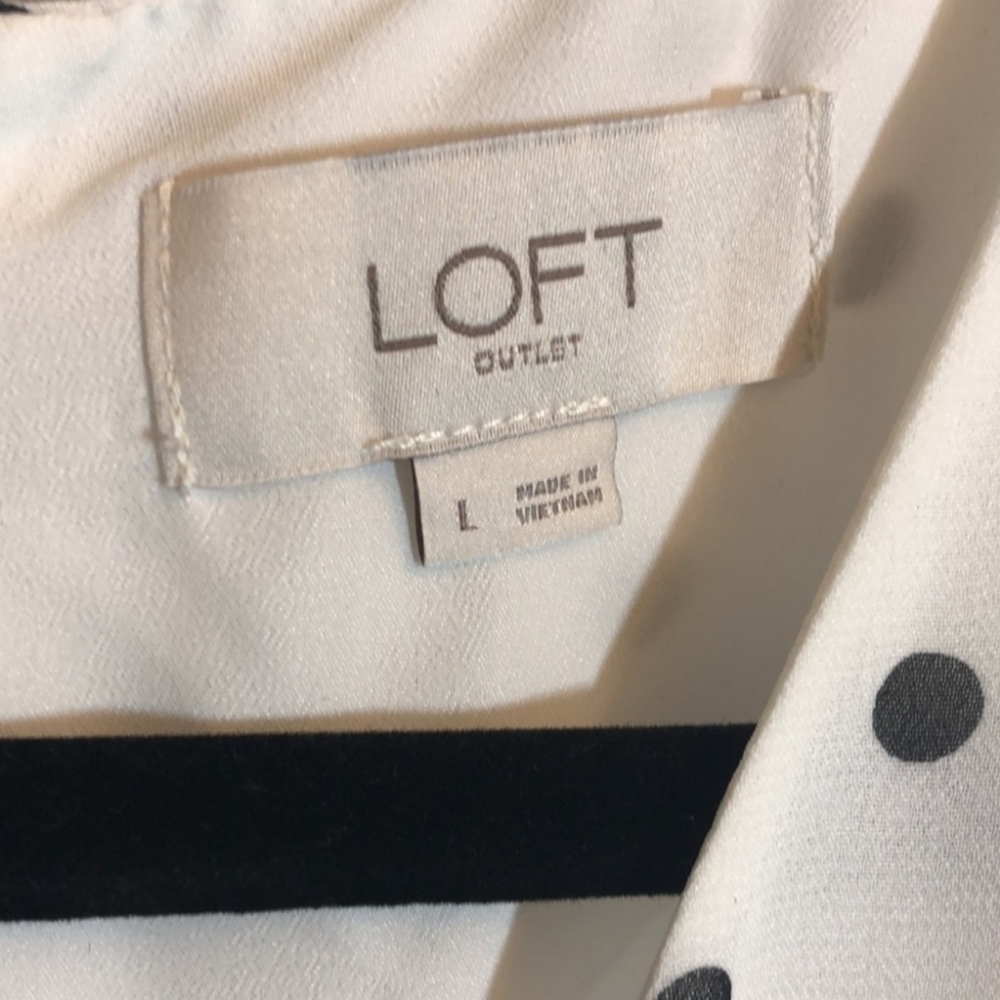 Loft Outlet Polka Dot Summer Dress - Picture 4 of 4